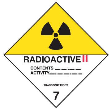 radioactive signage